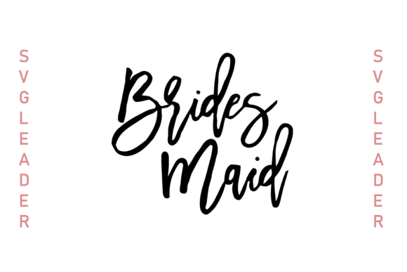 Bridesmaid Wedding: Elegant Script for Modern Designs