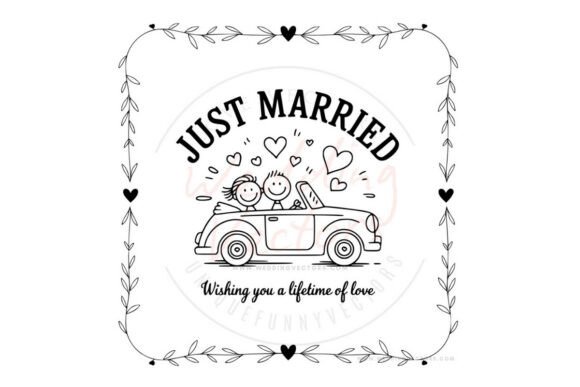 Charming Characters: Using Wedding Couple Svg Vectors