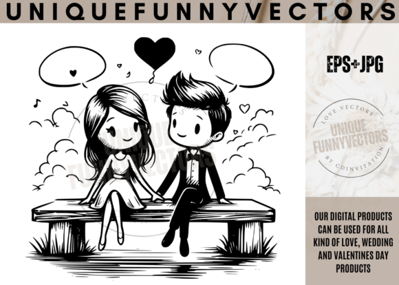Charming Vectors: The Power of Love and Wedding Illustrations 281
