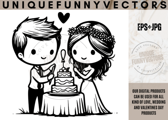 Love and Wedding Svg Vectors 457: Infusing Projects with Whimsy
