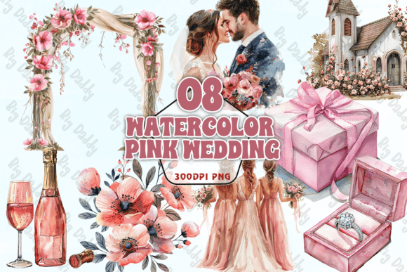 Watercolor Pink Wedding PNG: A Designer's Guide to Soft Elegance